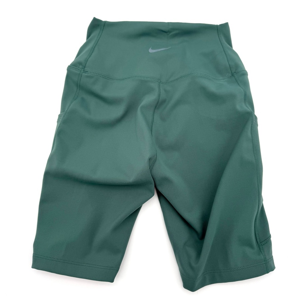 NWT New Nike Womens One High-Waisted 8" Biker Shorts With Pockets Extra Small XS - Picture 6 of 7